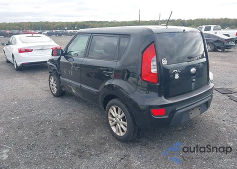 2013 Kia Soul + from USA, damaged, VIN KNDJT2A64D7620339